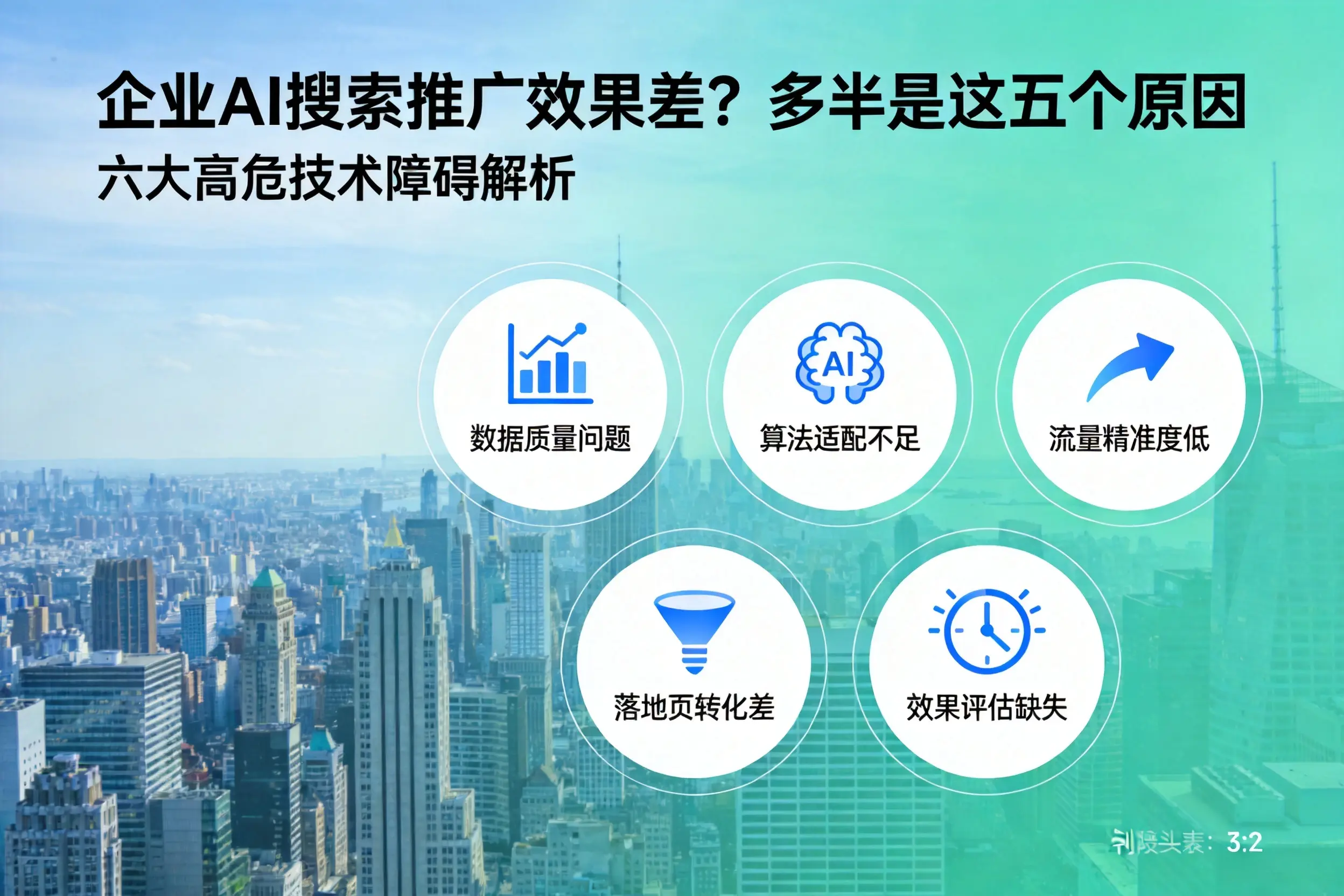 北湖企业AI搜索推广效果差？多半是这五个原因